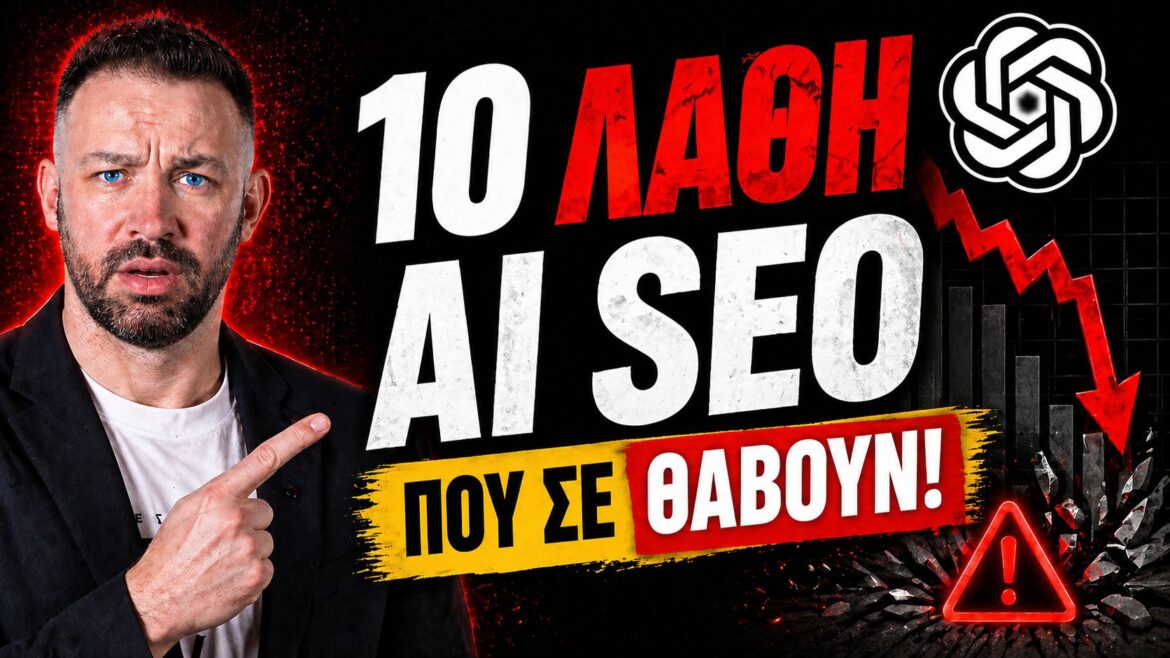 10 AI SEO Λάθη που Βρίσκετε Μπροστά σας Σχεδόν σε Κάθε Project